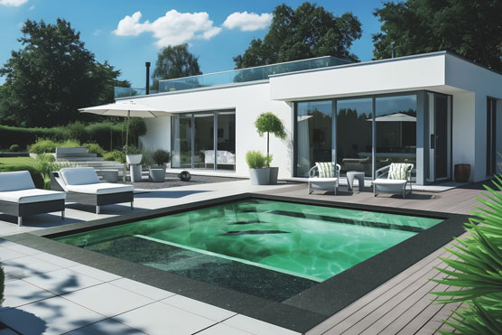 piscine coque polyester